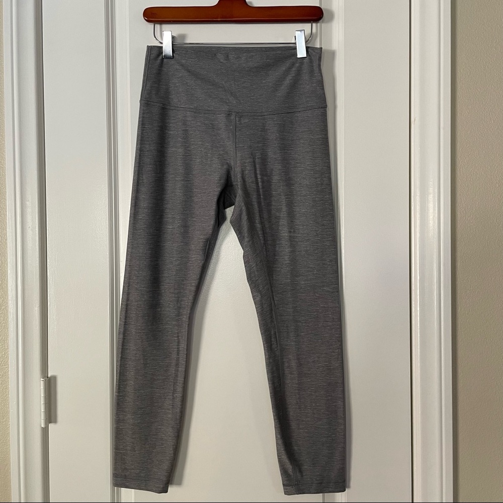 Lululemon Gray High Rise 7/8 Leggings